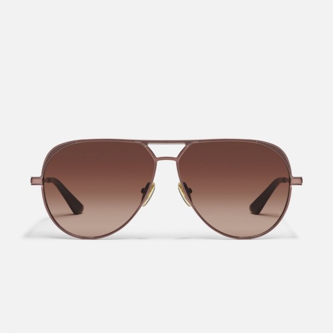 Quay Open Tab - Chocolate / Brown Fawn