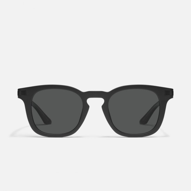 Quay Weekender - Matte Black / Black Polarized