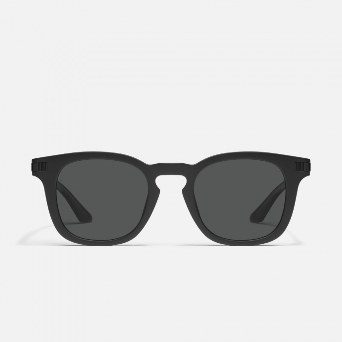 Quay Weekender - Matte Black / Black Polarized