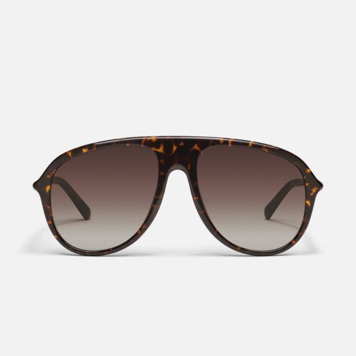 Quay Chart Topper - Dark Tort / Brown