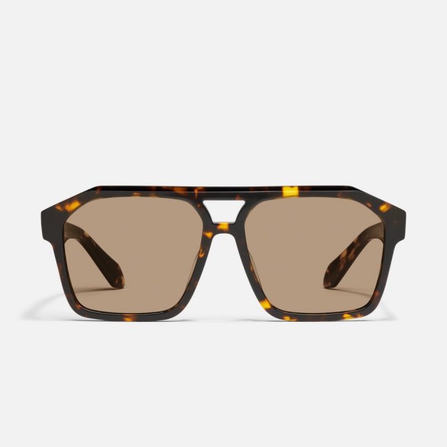 Quay Soundcheck - Tortoise Yellow / Tan