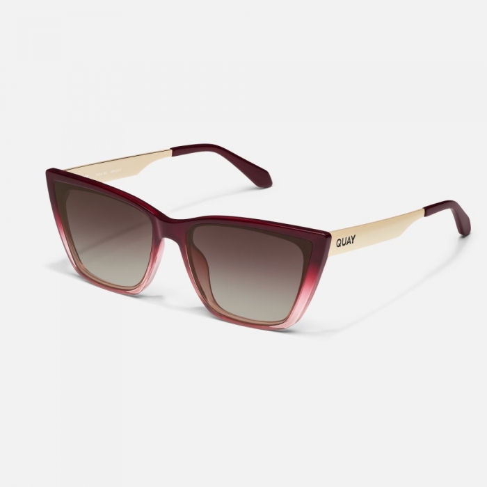 Quay Call The Shots Remixed - Rouge Ombre / Dark Brown