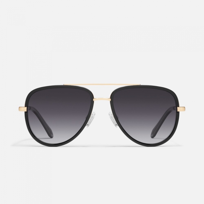 Quay All In - Black / Smoke Polarized
