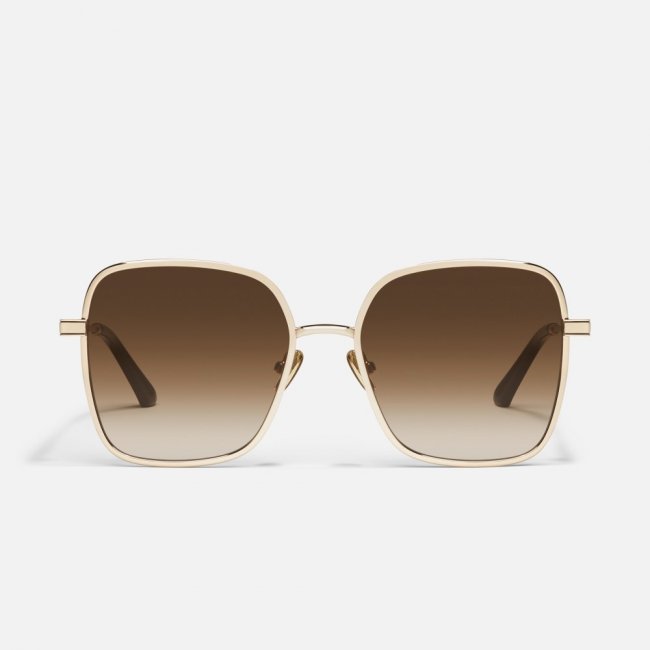 Quay 5th Ave - Gold / Brown