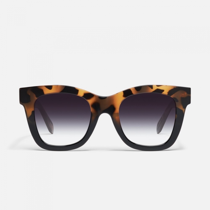 Quay After Hours - Tortoise Black / Black Fade