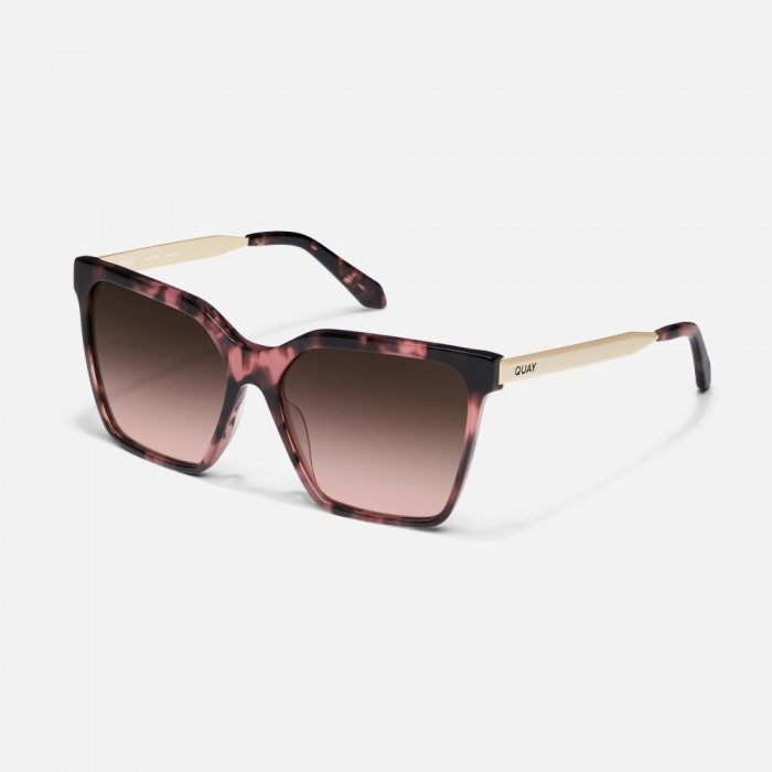 Quay Level Up Remixed - Rose Tort / Brown Rose
