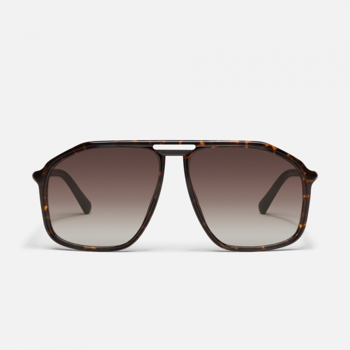 Quay Studio Sesh - Dark Tort / Brown