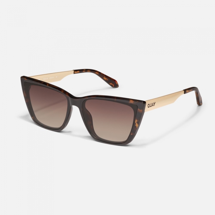 Quay Call The Shots Remixed - Neutral Tortoise / Brown