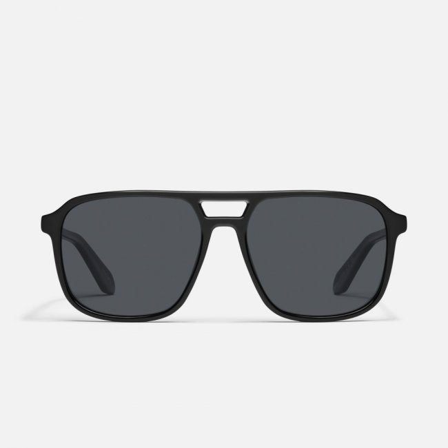 Quay On The Fly - Black / Smoke Polarized