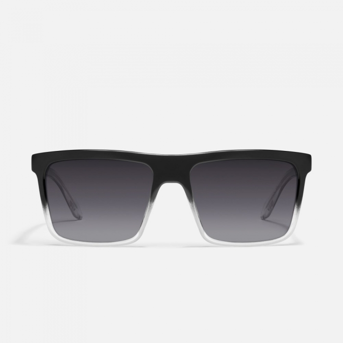 Quay Let It Run - Black Clear / Smoke Polarized