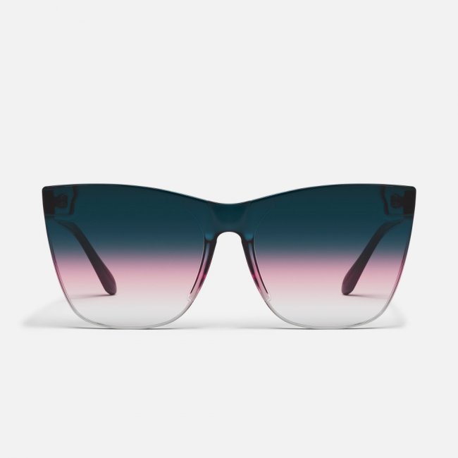 Quay Come Thru - Black / Teal Glow