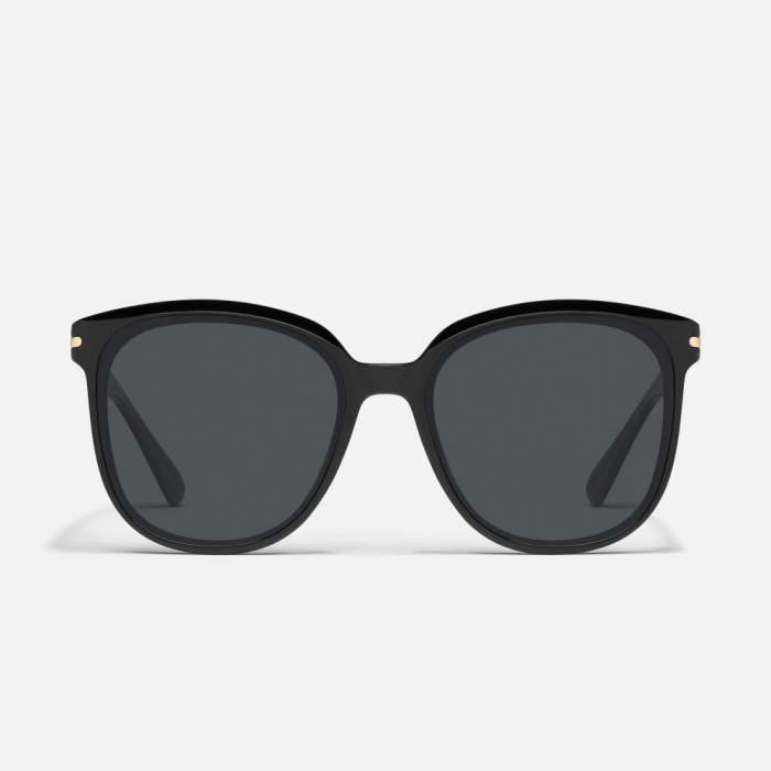 Quay Rent Free - Black / Smoke Polarized