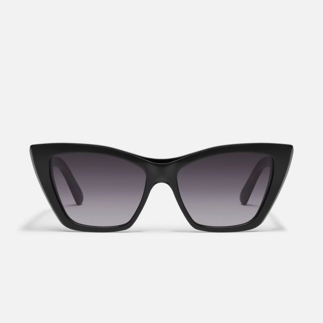 Quay Set In Stone - Black / Smoke