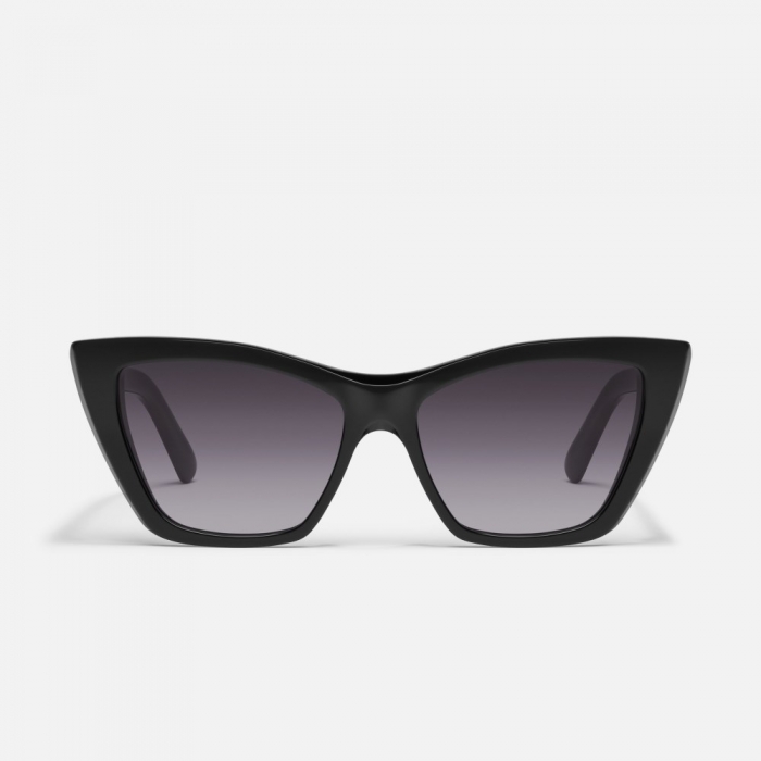Quay Set In Stone - Black / Smoke