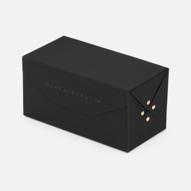 Quay Four Frame Case - Matte Black / Gold Quay Four Frame Case - Matte Black / Gold