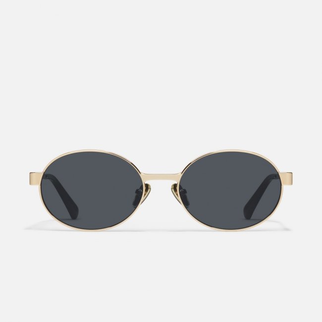 Quay Anyways - Gold / Smoke