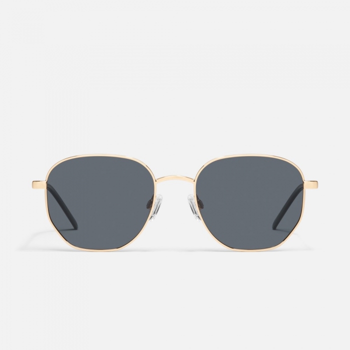 Quay Big Time - Gold / Smoke Polarized