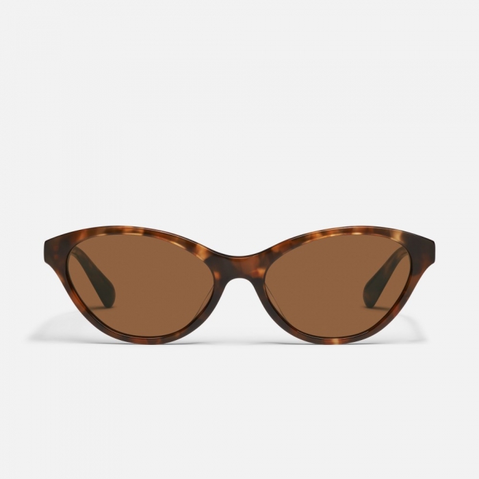 Quay Talk Nice - Amber Tort / Brown