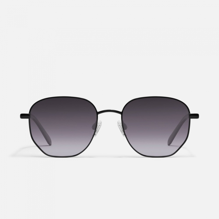 Quay Big Time - Black / Smoke Polarized