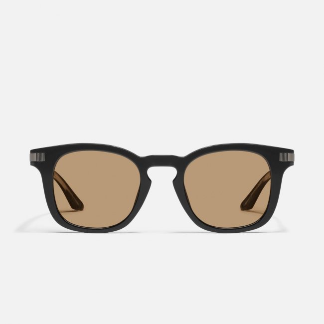 Quay Weekender - Black / Tan