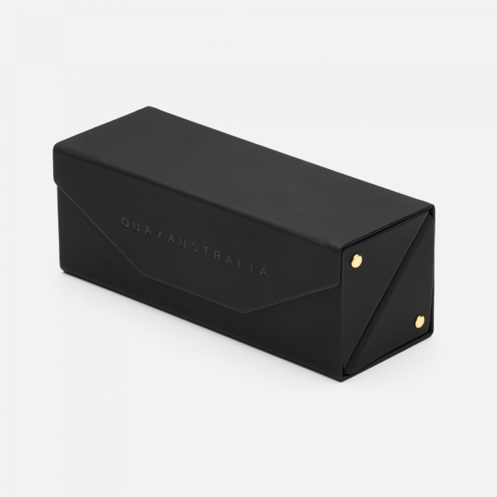 Quay Two Frame Case - Matteblk / Gld