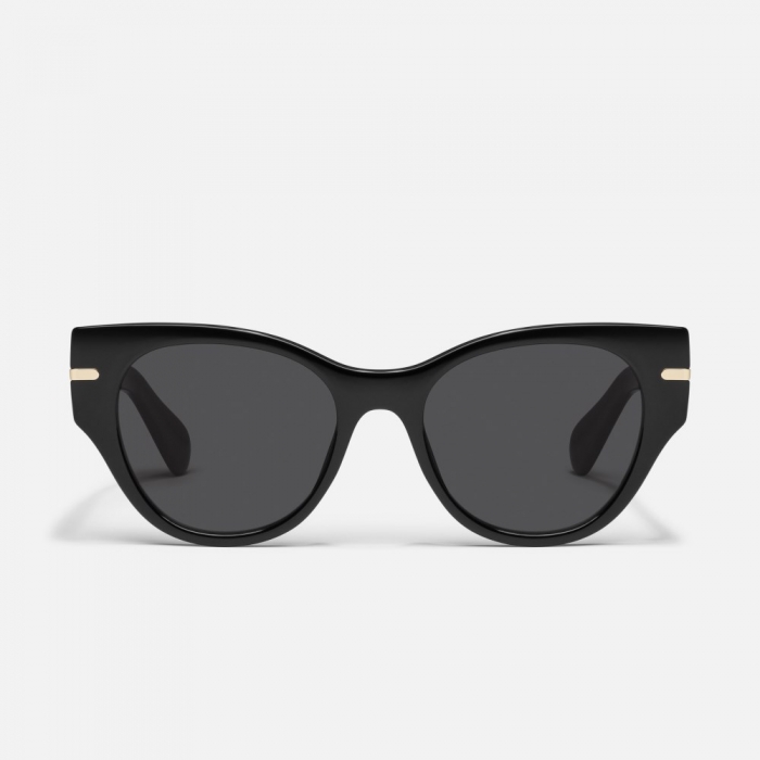 Quay Chit Chat - Black / Smoke