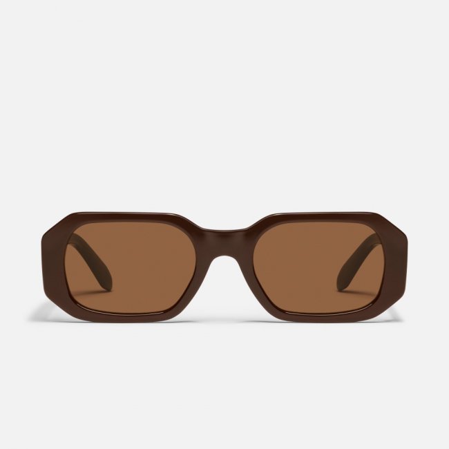 Quay Hyped Up - Chocolate / Brown