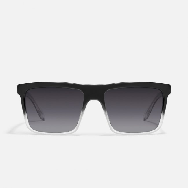 Quay Let It Run - Black Clear / Smoke Polarized
