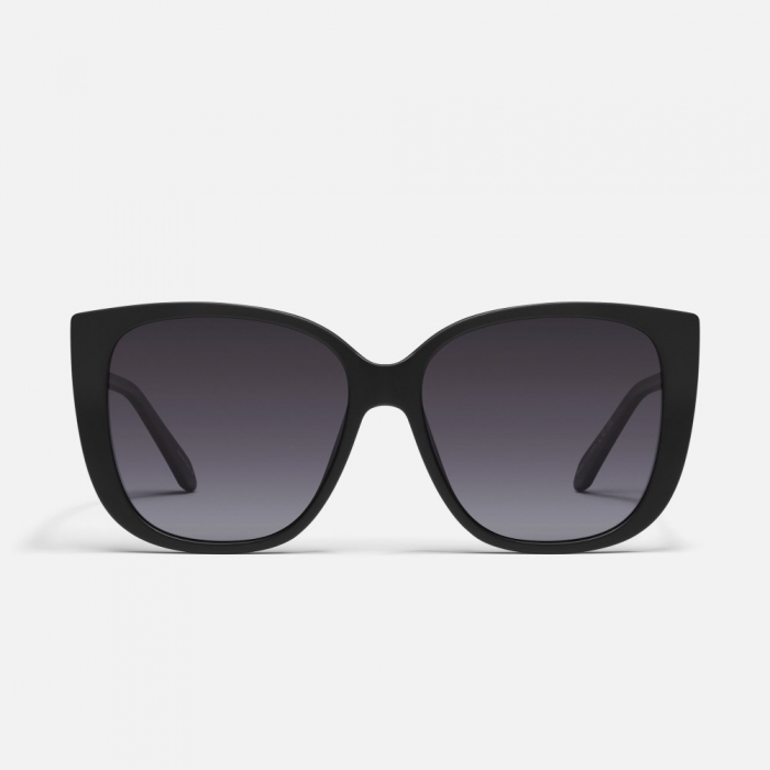 Quay Ever After - Matte Black / Smoke Polarized