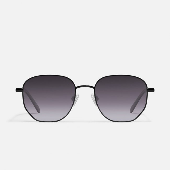 Quay Big Time - Black / Smoke Polarized