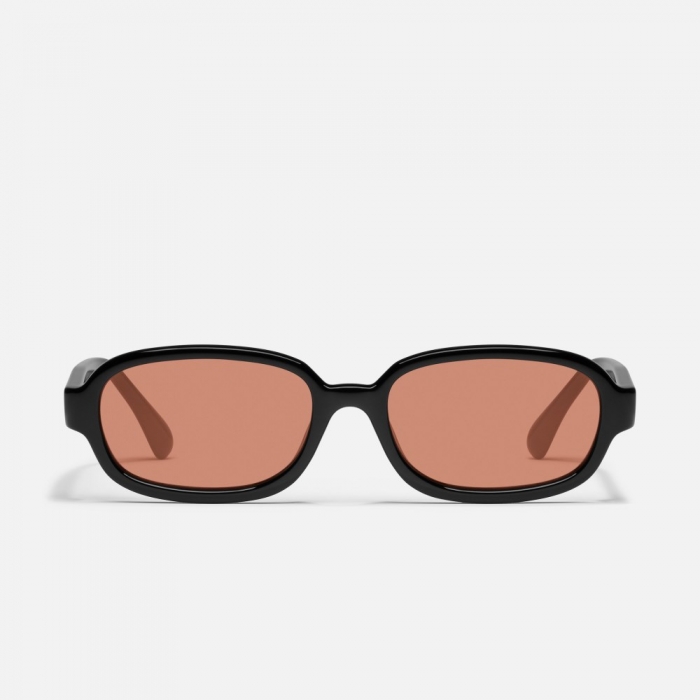 Quay Could Never - Black / Dark Apricot