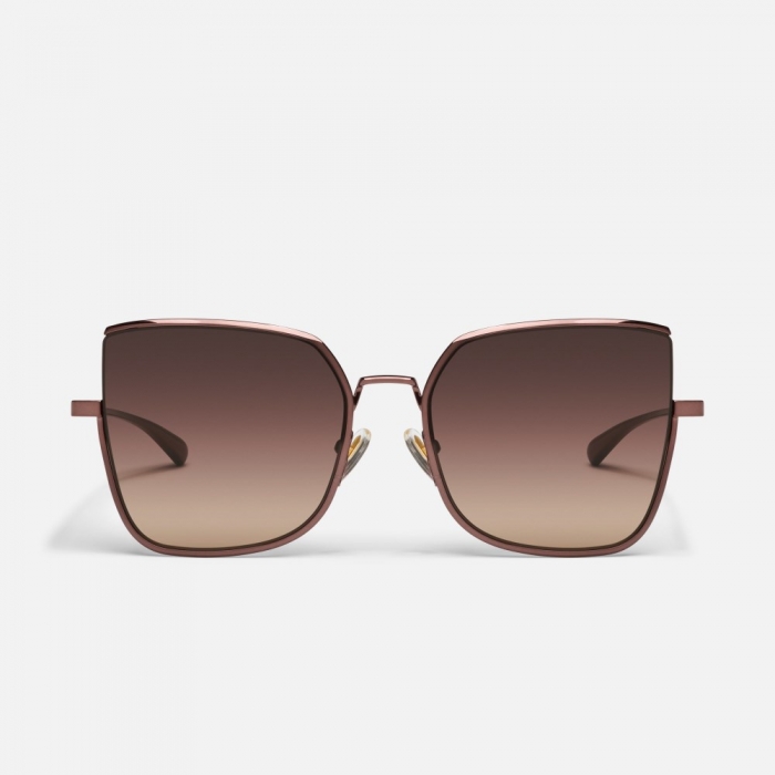 Quay Big Debut - Chocolate / Dark Fawn