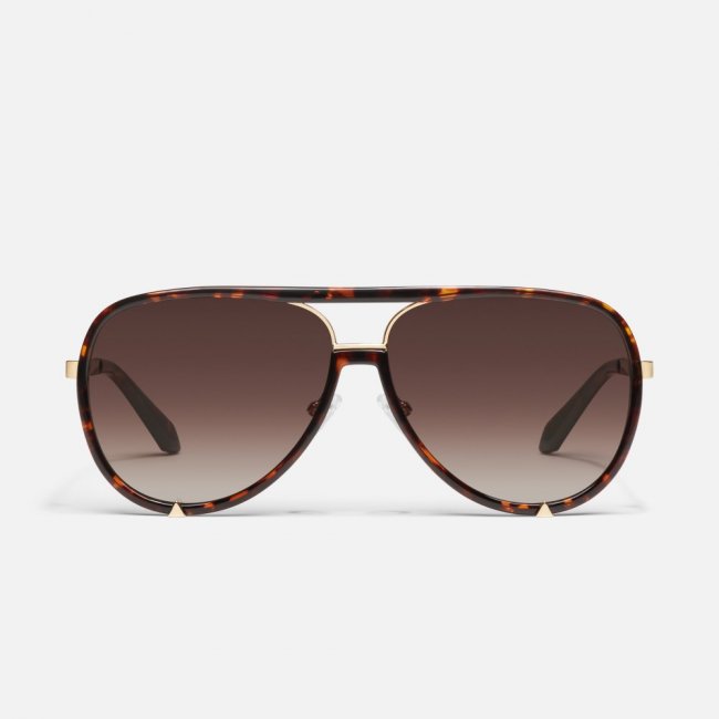 Quay High Profile - Dark Tort / Brown