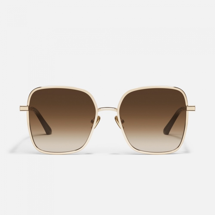 Quay 5th Ave - Gold / Brown