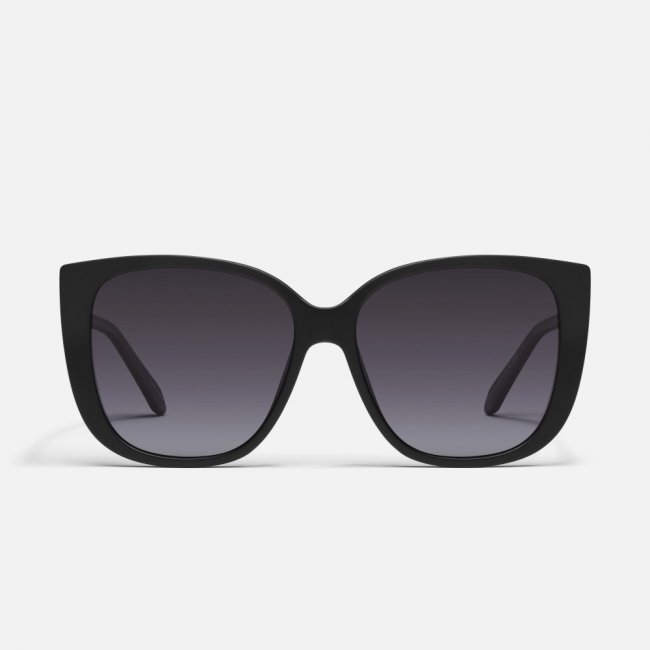 Quay Ever After - Matte Black / Smoke Fade