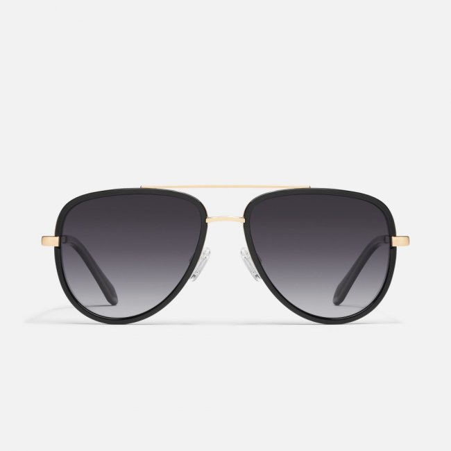 Quay All In - Black / Smoke Polarized