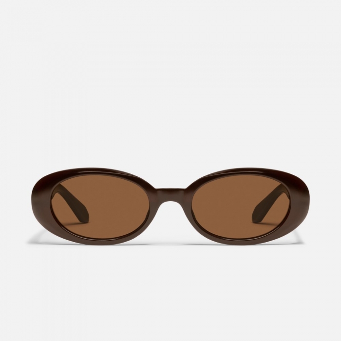 Quay Felt Cute - Chocolate / Brown