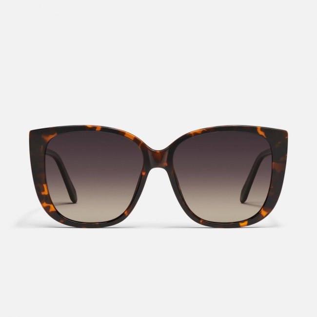 Quay Ever After - Tortoise / Smoke Taupe Polarized