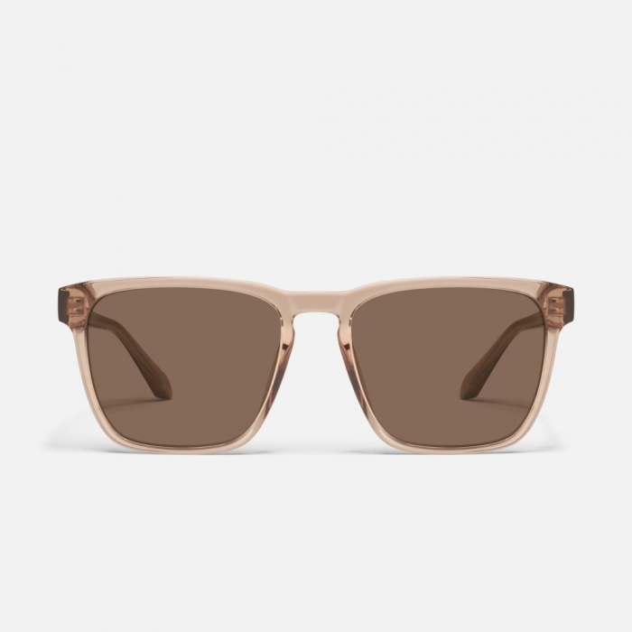 Quay Unplugged - Oat / Brown Polarized
