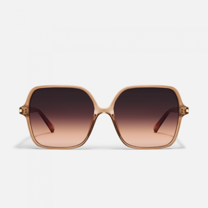 Quay Press Tour - Ginger / Dark Brown Honey