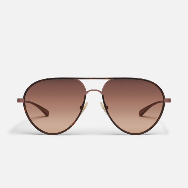Quay Say Less - Dark Tort / Brown Fawn