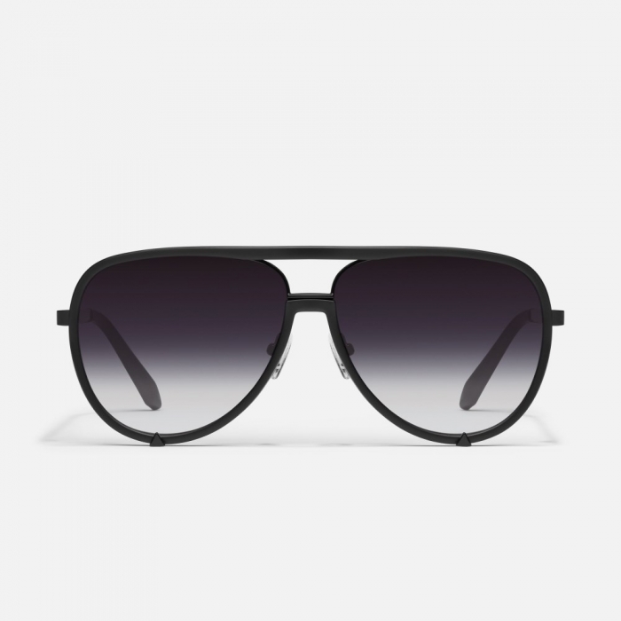 Quay High Profile - Matte Black / Black Fade