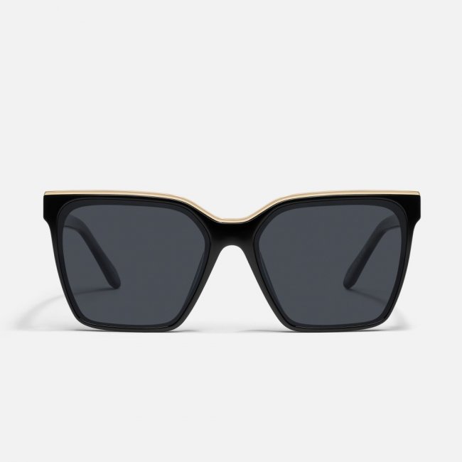 Quay Level Up - Black Gold / Smoke Polarized