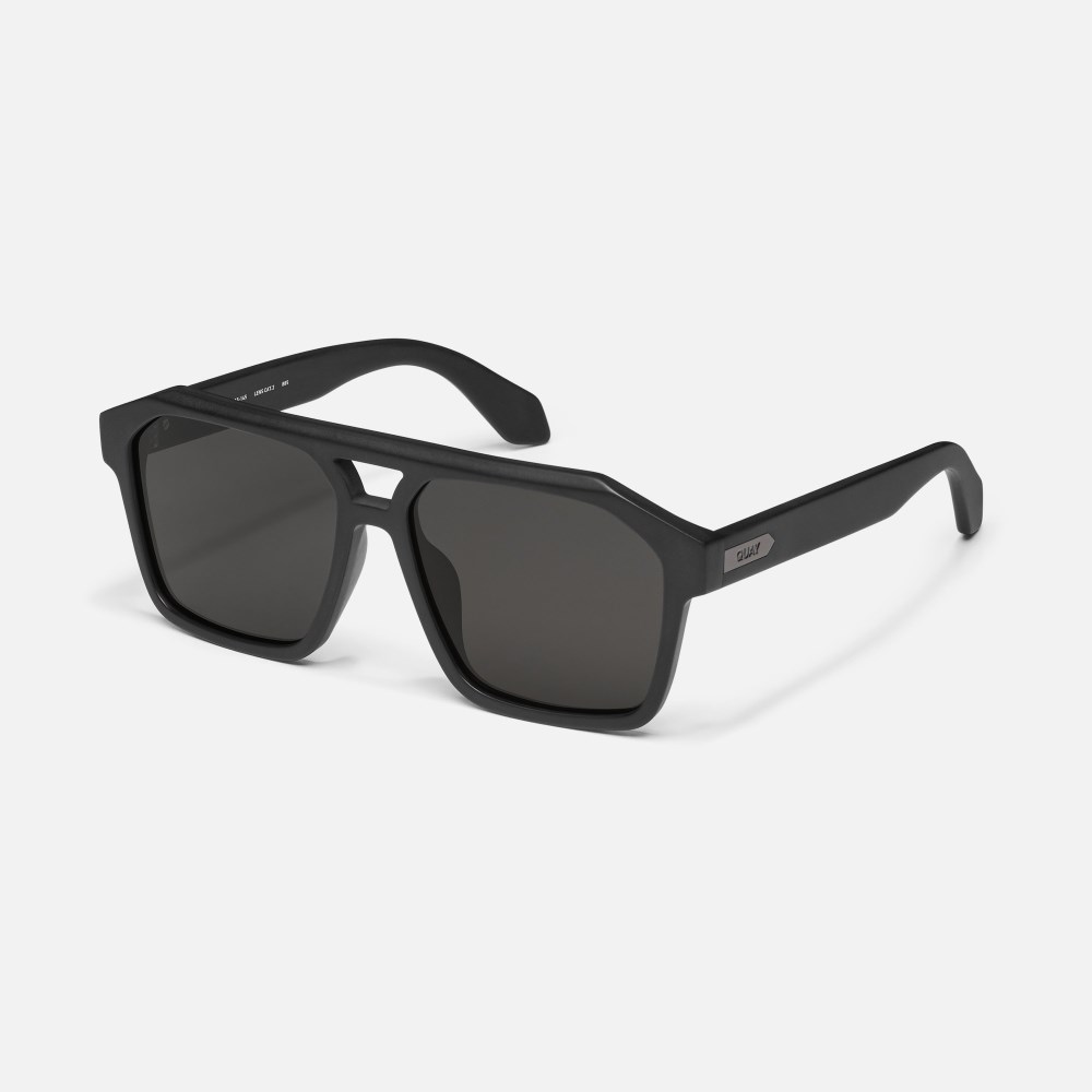 Quay Soundcheck - Matte Black / Black Polarized