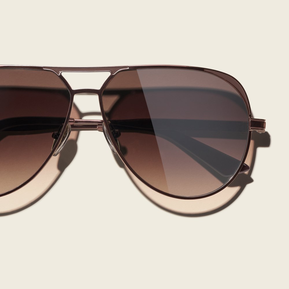 Quay Open Tab - Chocolate / Brown Fawn