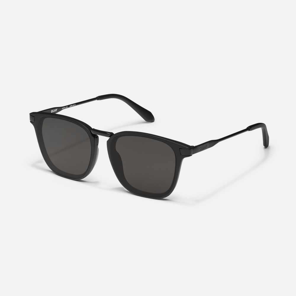 Quay Jackpot Remixed - Matte Black / Black Polarized