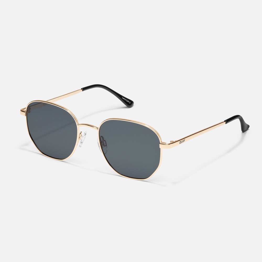 Quay Big Time - Gold / Smoke Polarized