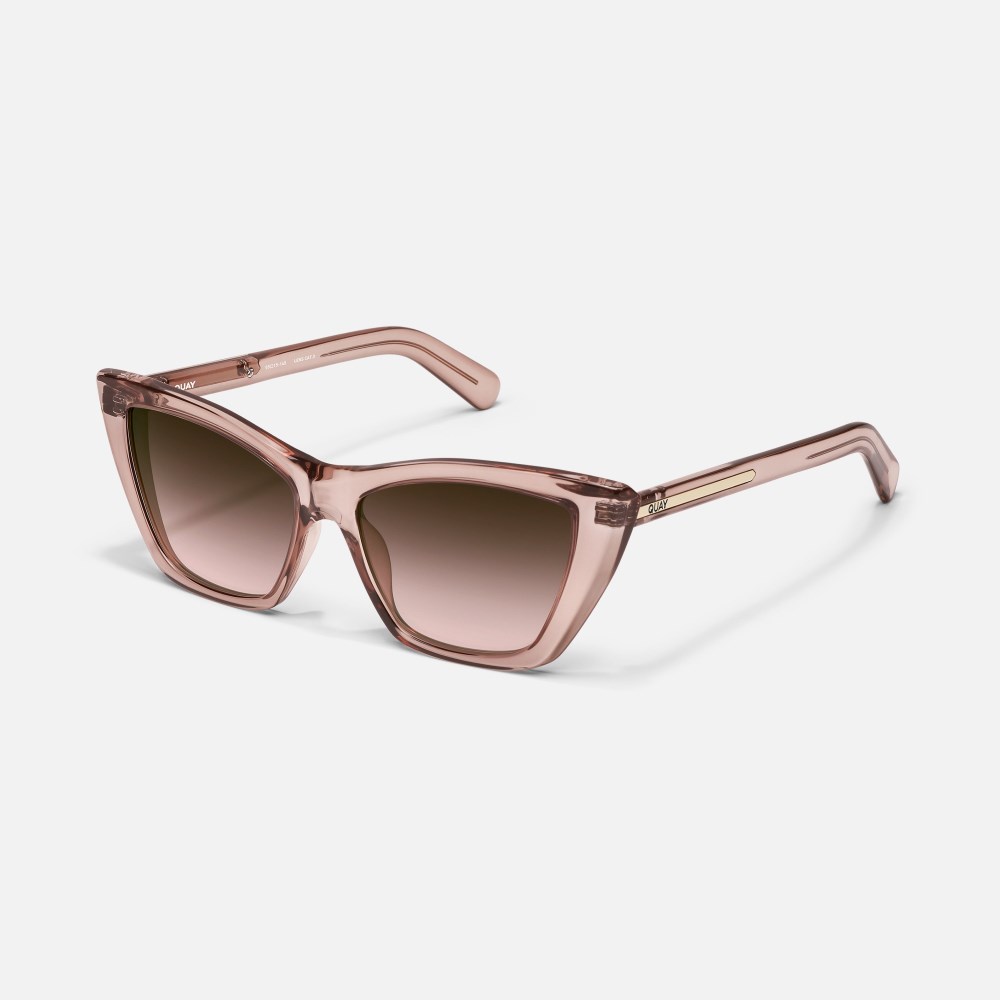 Quay Set In Stone - Doe / Brown Rose