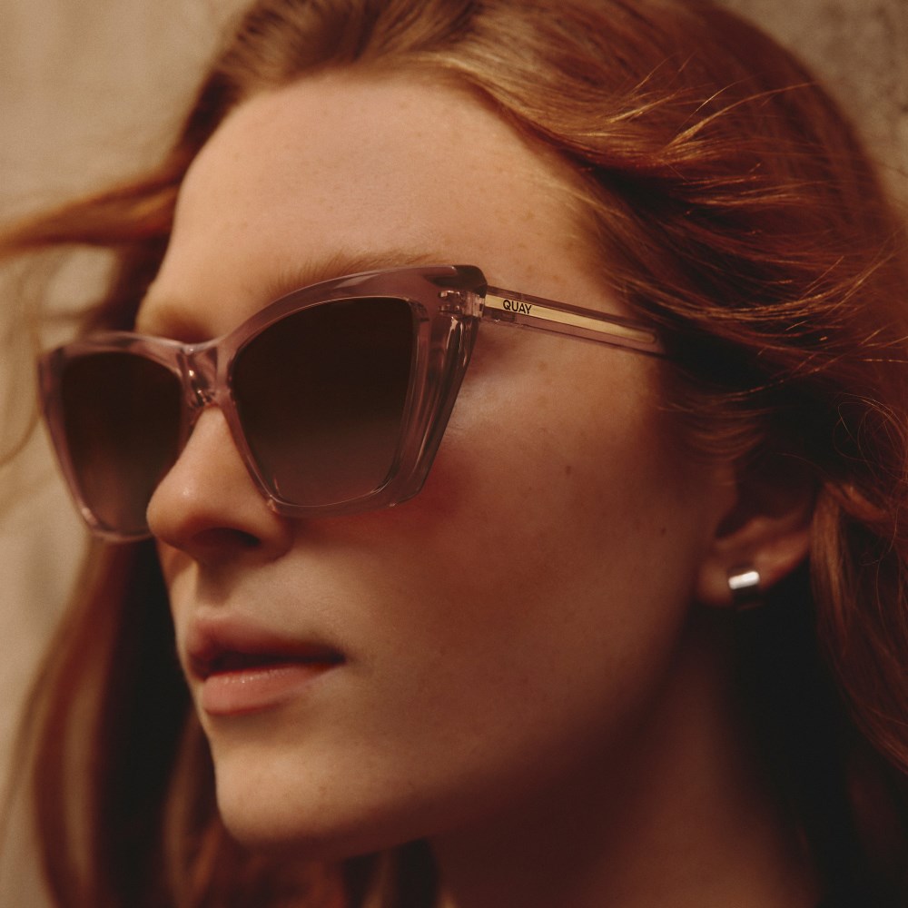 Quay Set In Stone - Doe / Brown Rose