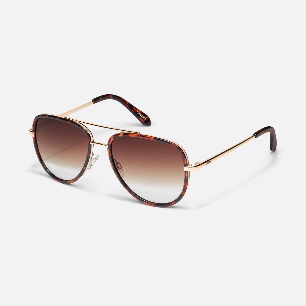 Quay All In - Tortoise / Brown Fade